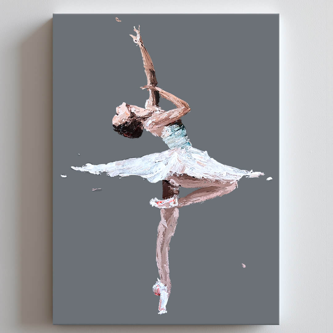 Pintura de  Bailarina 100 x 70 cm