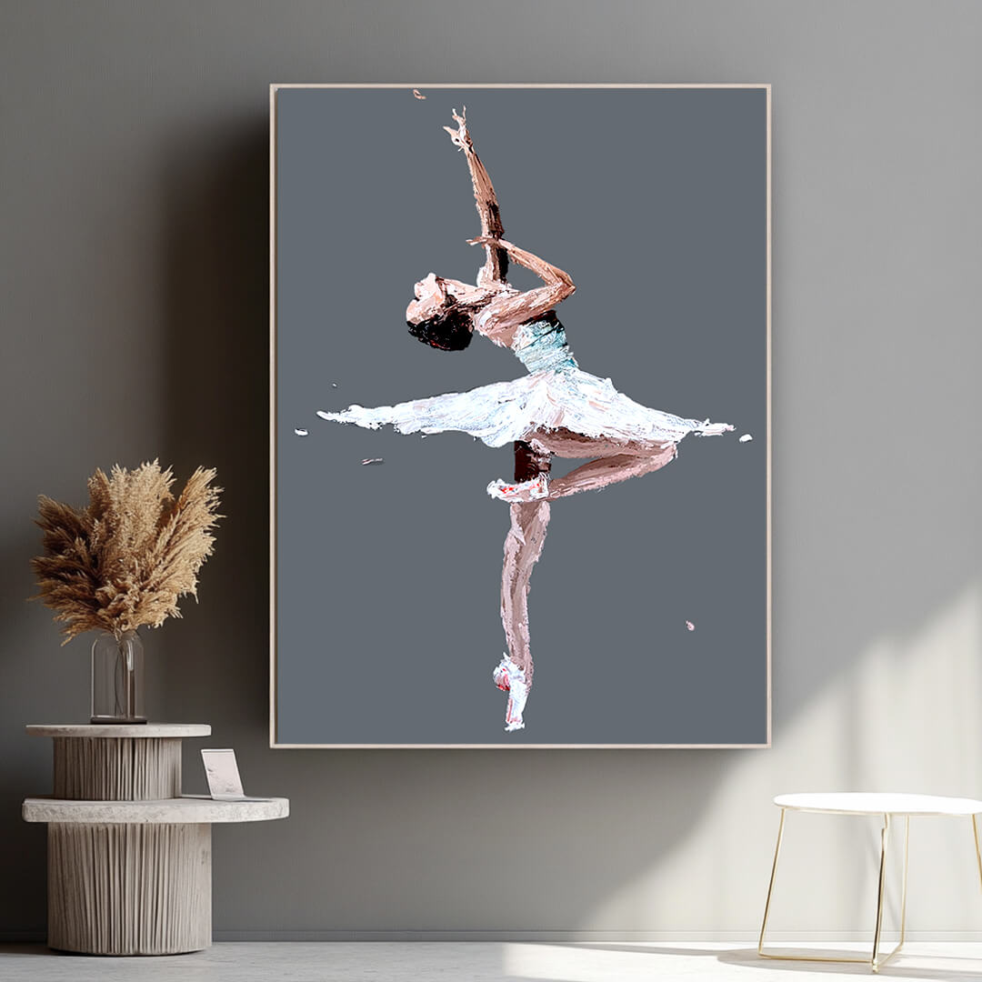 Pintura de  Bailarina 100 x 70 cm