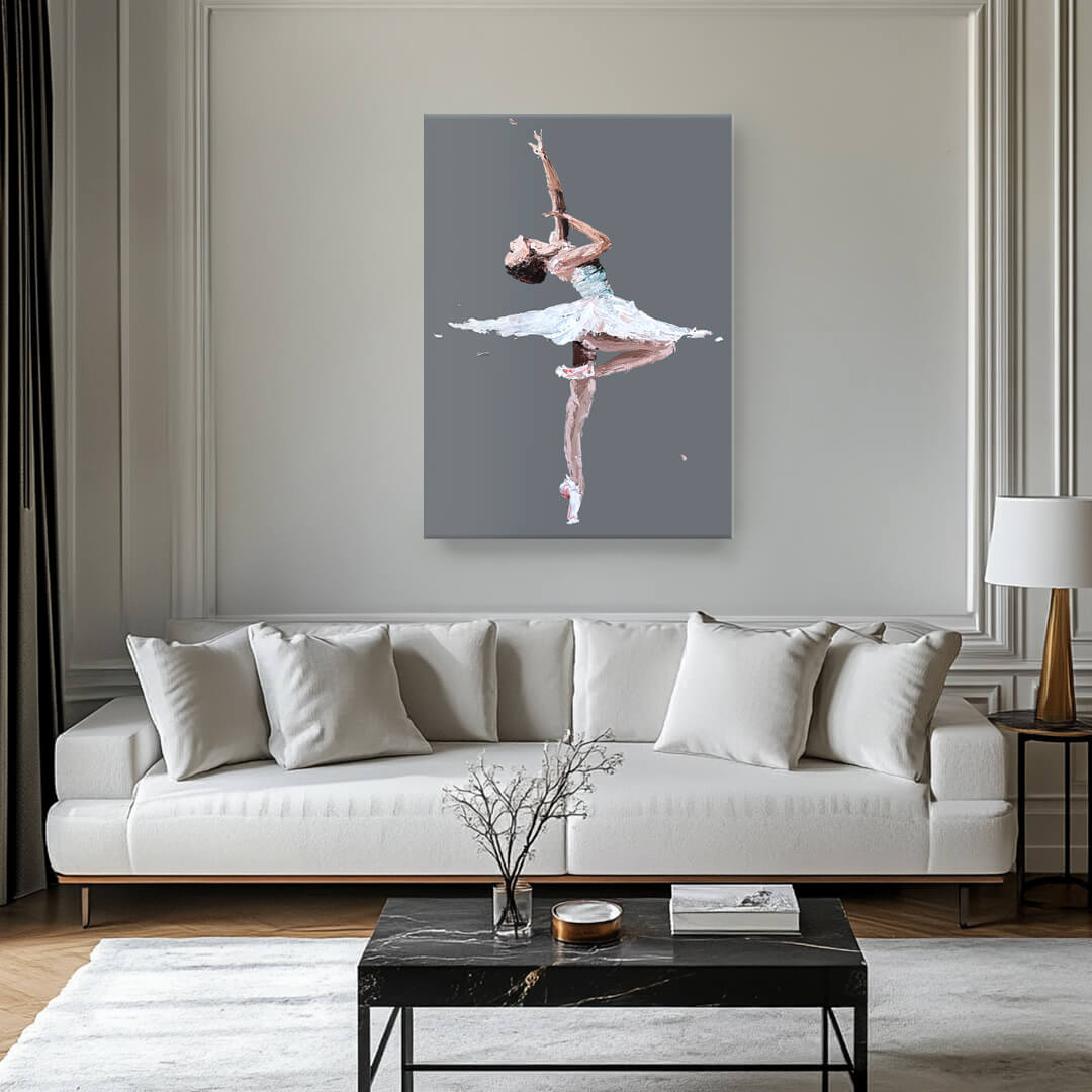 Pintura de  Bailarina 100 x 70 cm